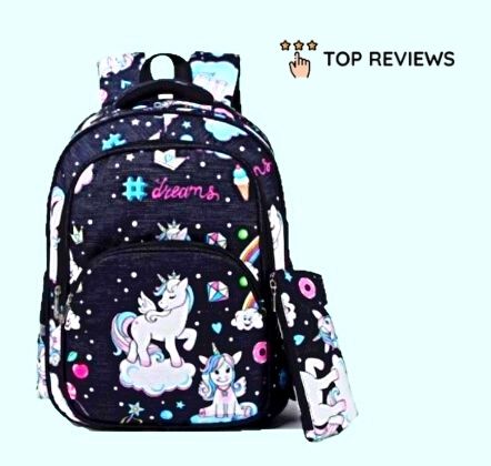 Unicorn Kids School Bags_school bag unboxing_top reviews in new zealand