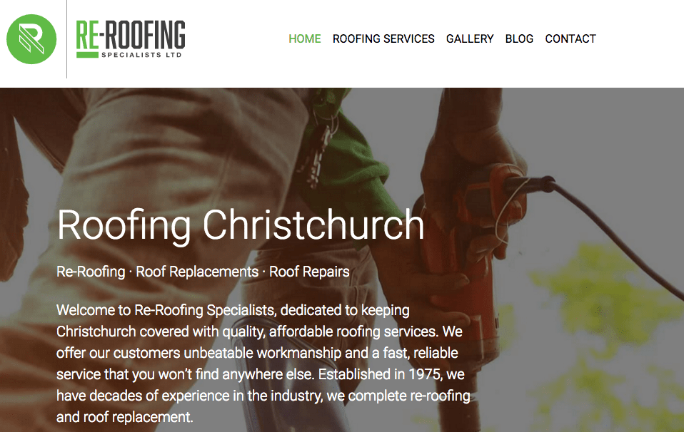 Re-Roofing Specialists Ltd's Homepage