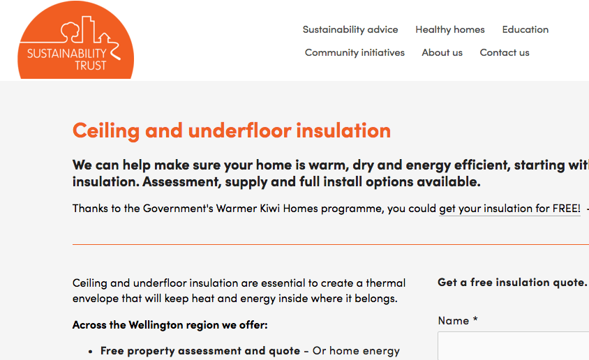 Sustainability Trust's Homepage