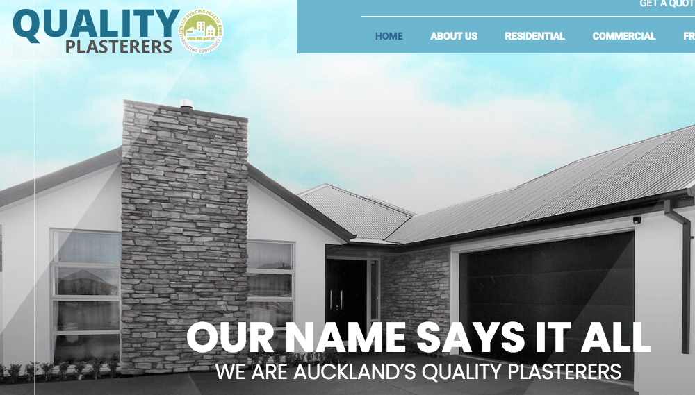 Quality Plasterers' Homepage