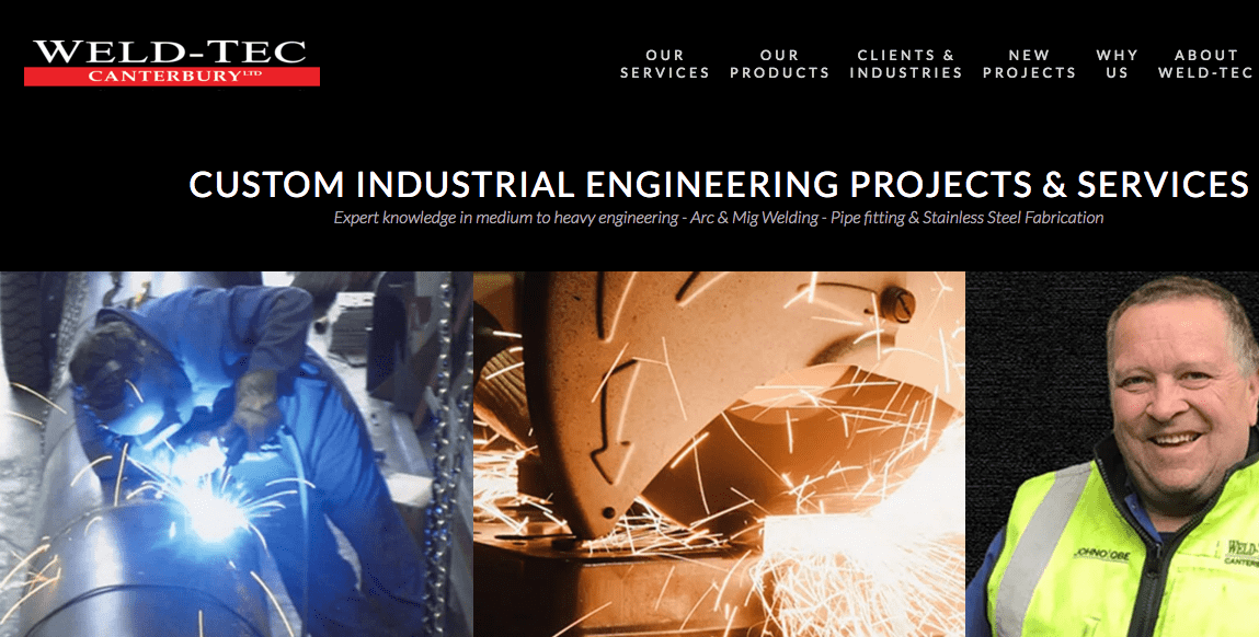 Weld-Tec Canterbury Ltd's Homepage