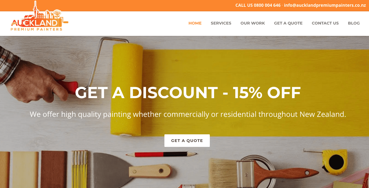 Auckland Premium Painters' Homepage