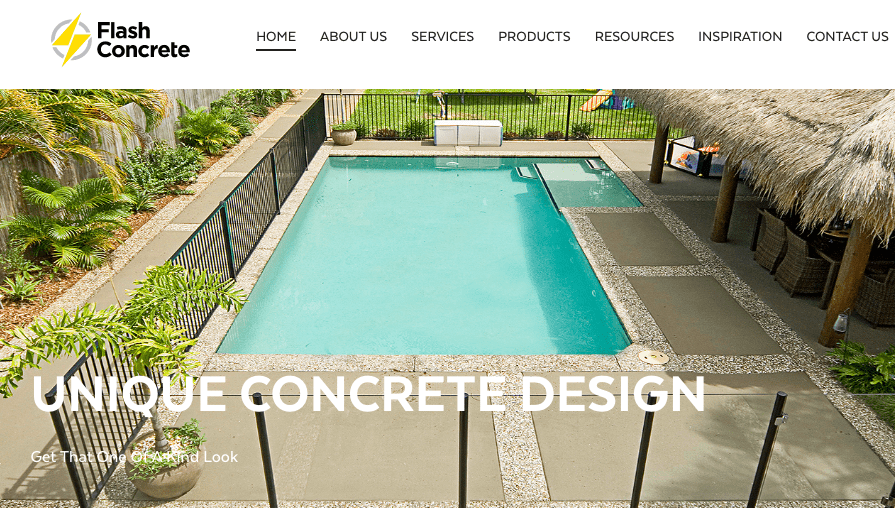 Flash Concrete's Homepage