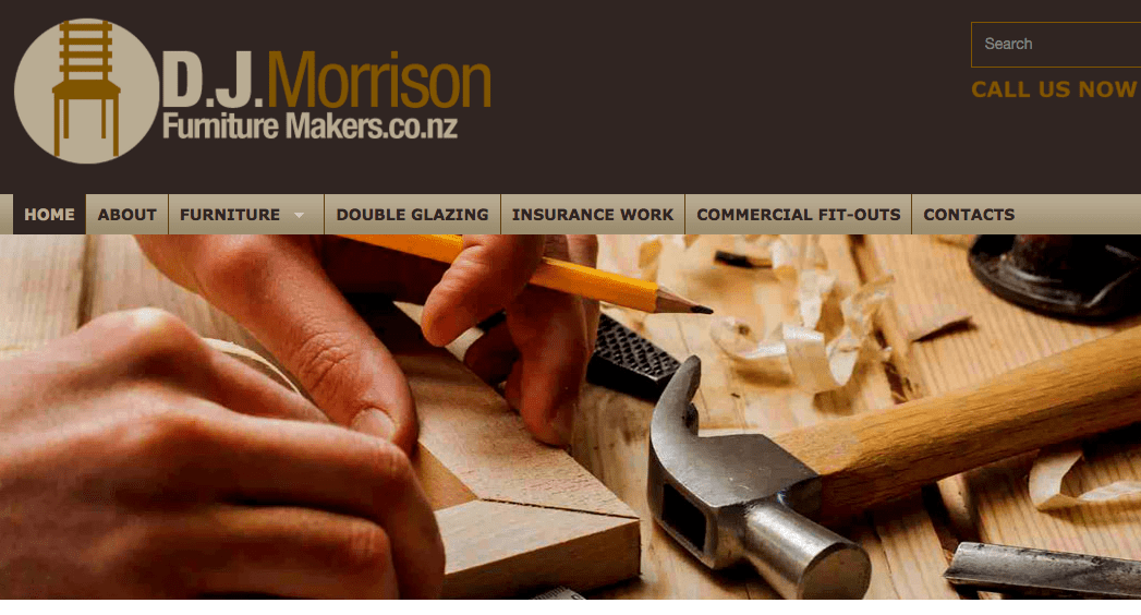 D.J. Morrison Ltd Furniture Makers' Homepage