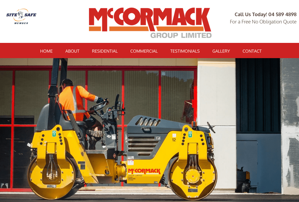 McCormack Group Ltd's Homepage