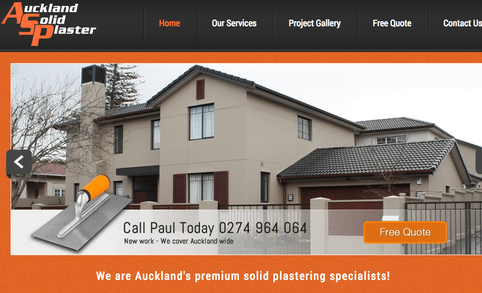 Auckland Solid Plaster's Homepage