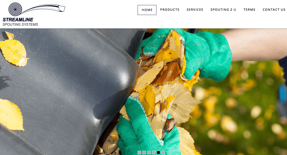Streamline Spouting Systems' Homepage