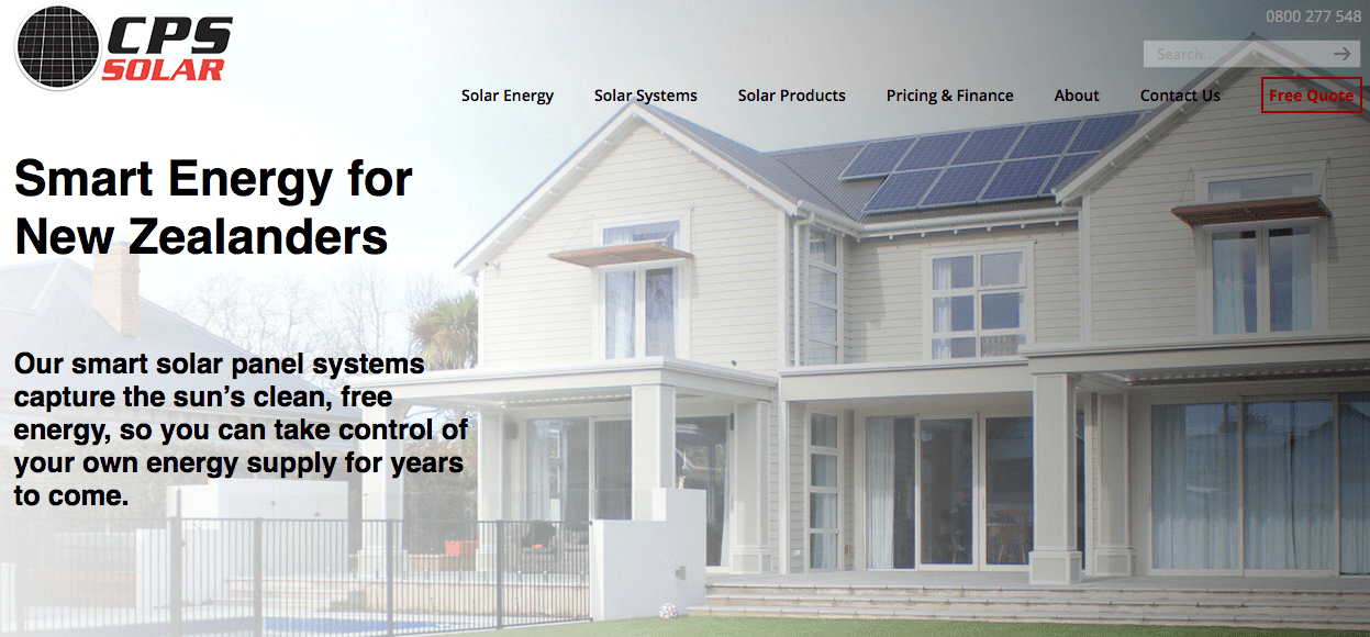CPS Solar's Homepage