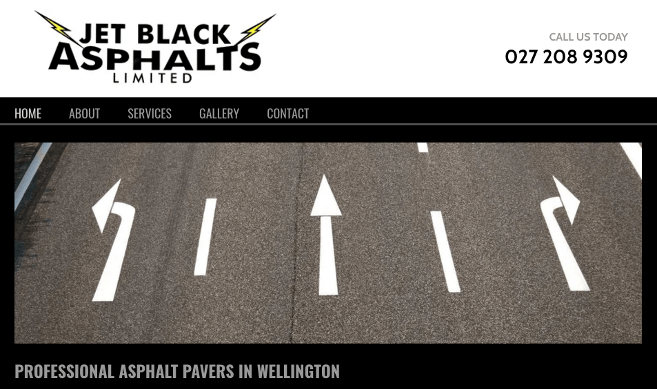 Jet Black Asphalts Ltd's Homepage