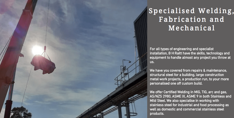 B H Raitt Ltd's Homepage
