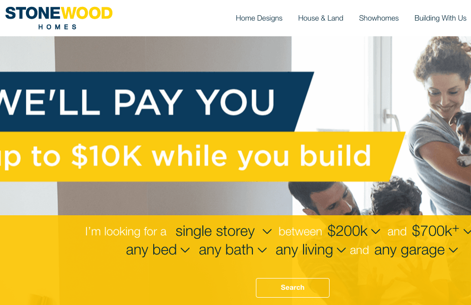 Stonewood Homes' Homepage