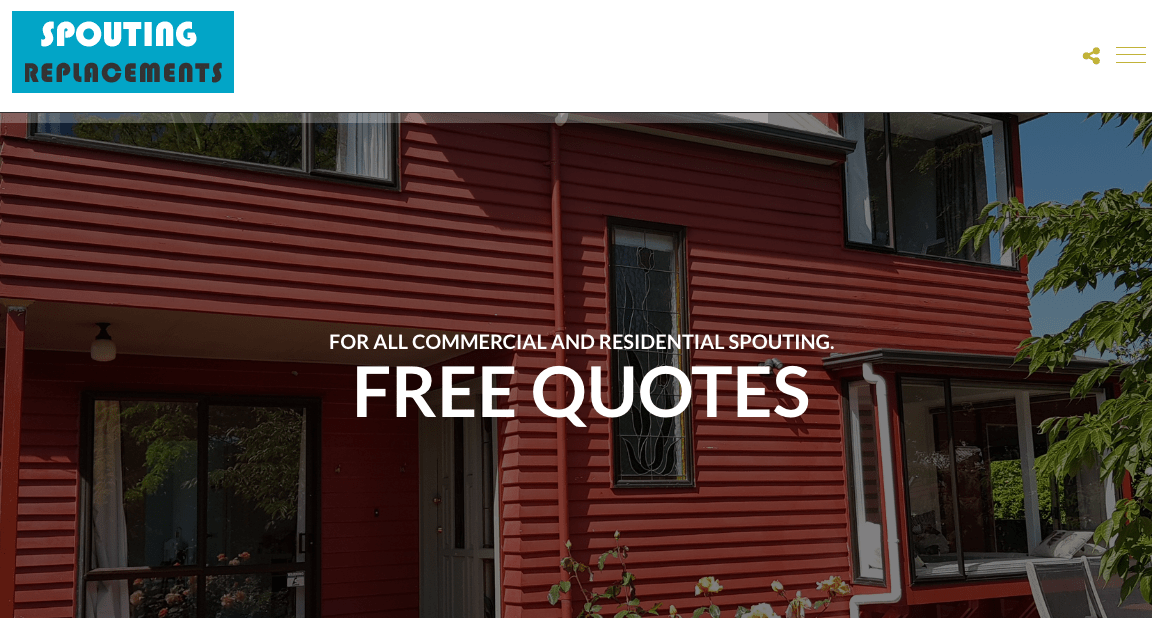 Spouting Replacements' Homepage