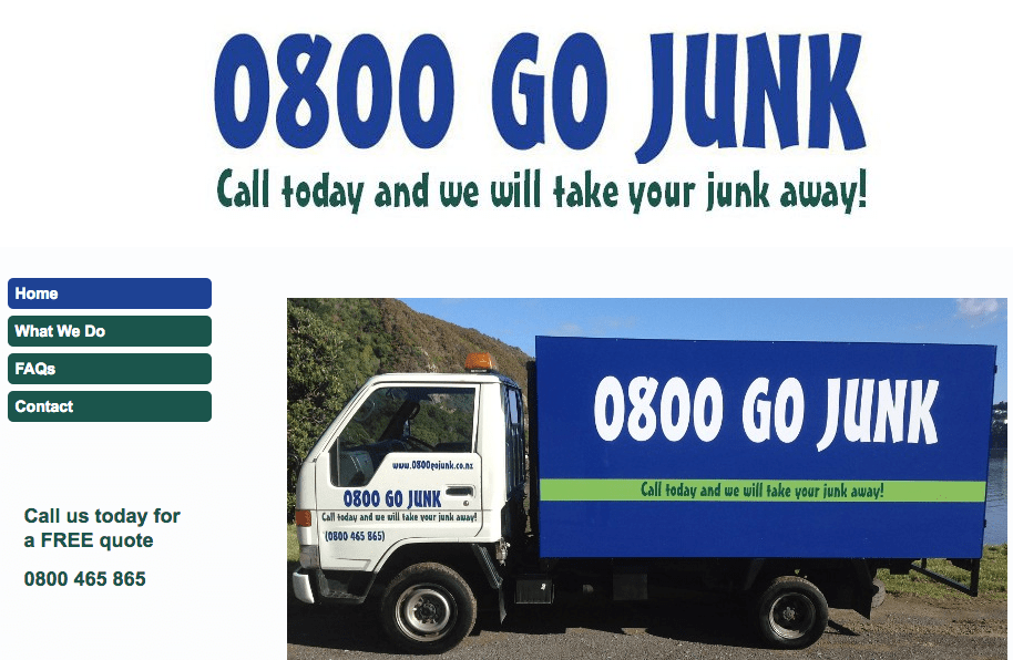 0800 Go Junk's Homepage