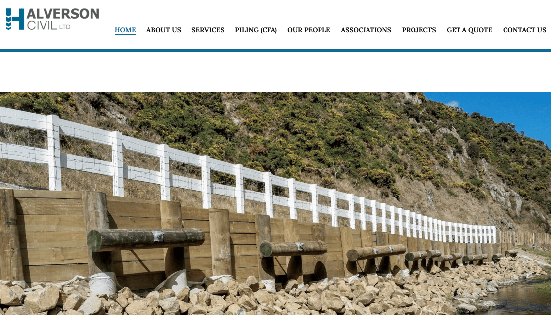 Halverson Civil Ltd's Homepage