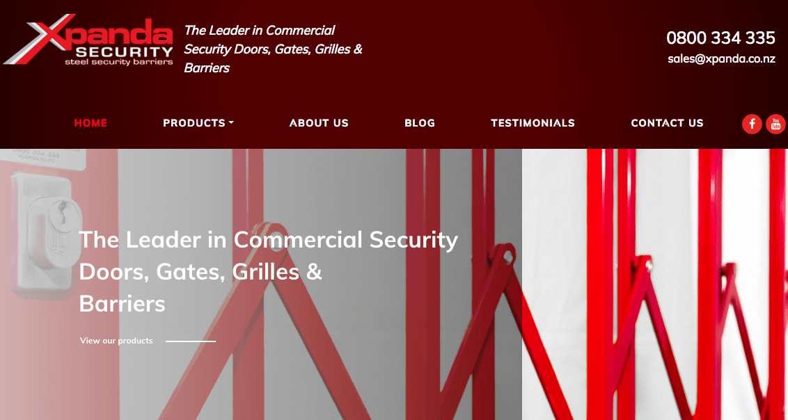 Xpanda Security's Homepage