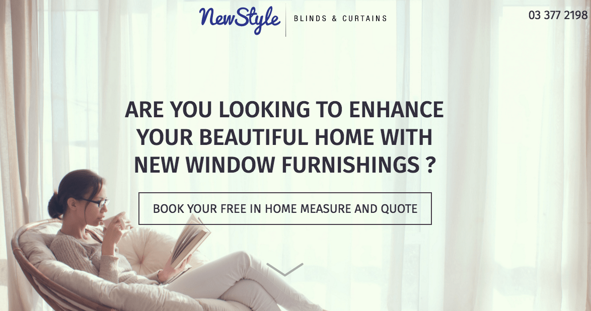New Style Blinds & Curtains' Homepage