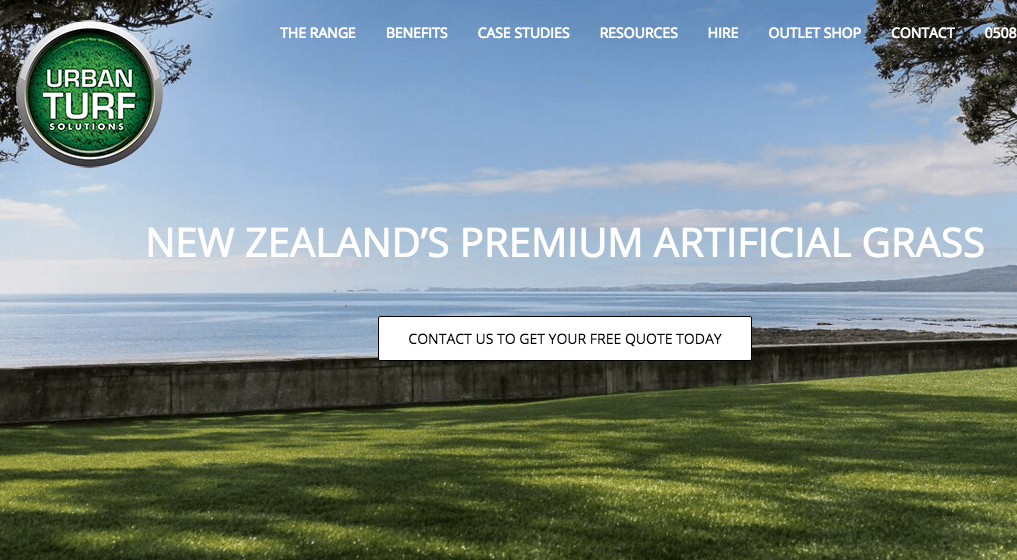Urban Turf Solutions' Homepage