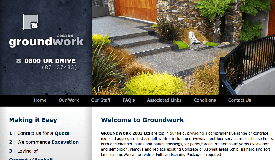 Groundwork 2003 Ltd's Homepage