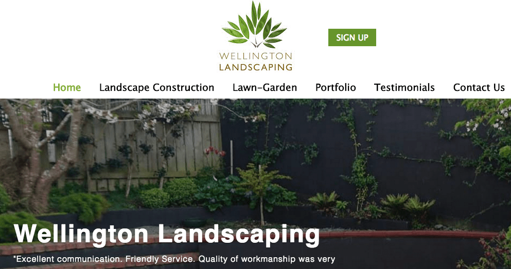 Wellington Landscaping's Homepage