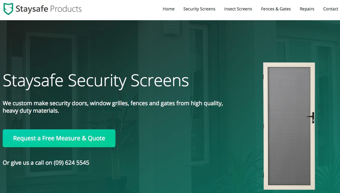 Staysafe Products' Homepage