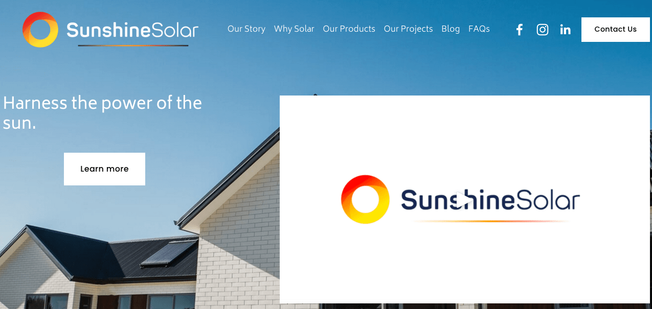 Sunshine Solar's Homepage