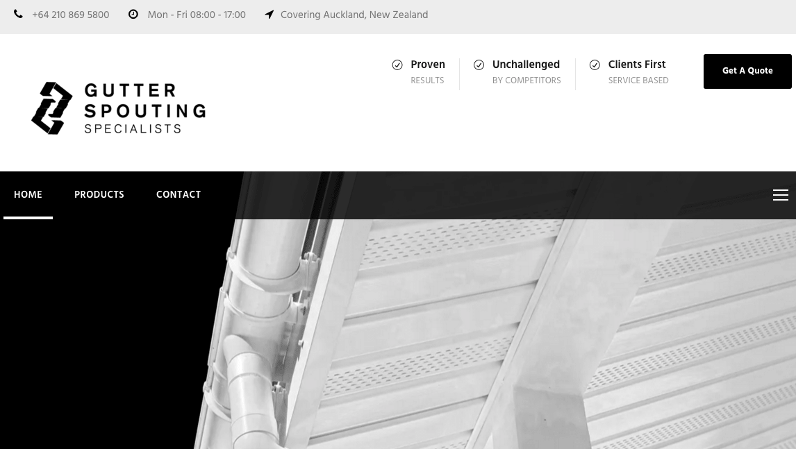 Gutter Spouting Specialists' Homepage