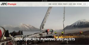 JFC Concrete Pump's homepage
