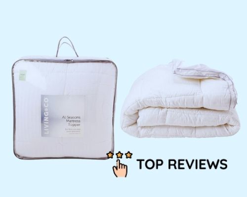 Living & Co Mattress Topper Ball Fibre_Mattress Toppers_topreviews