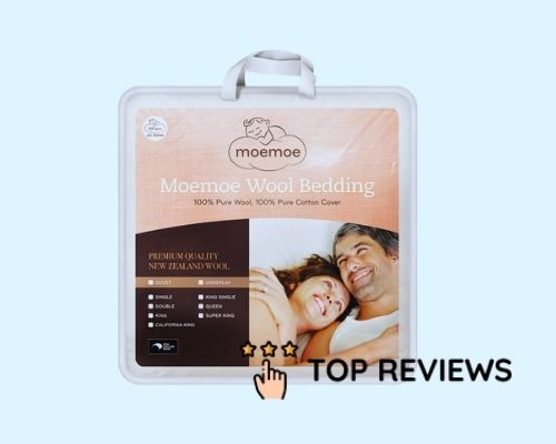 Moemoe NZ Made Wool Mattress Topper_Mattress Toppers_topreviews