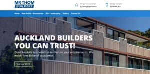 Mr Thom Builders' homepage
