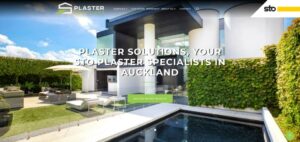 Plaster Solutions' homepage