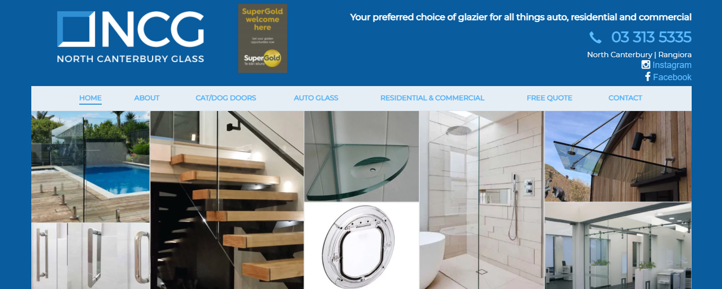  North Canterbury Glass Homepage