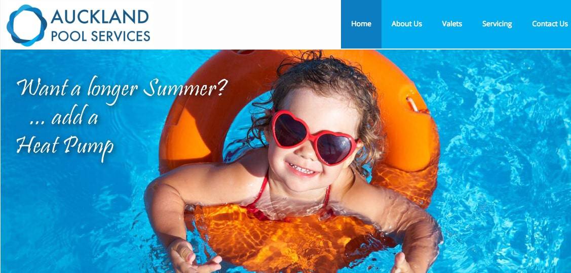 Auckland Pool Services' Homepage