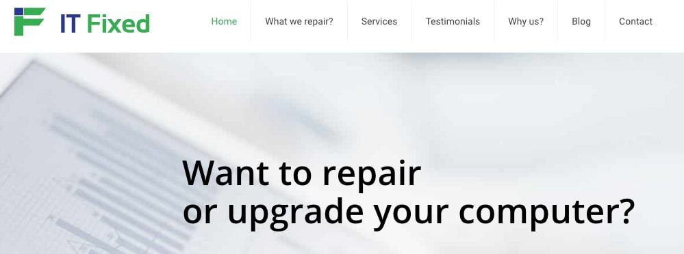 IT Fixed's Homepage