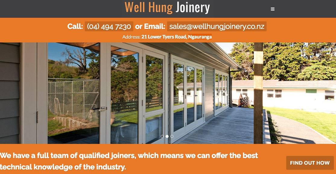 Well Hung Joinery's Homepage