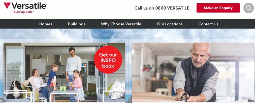 Versatile Homes & Buildings' Homepage