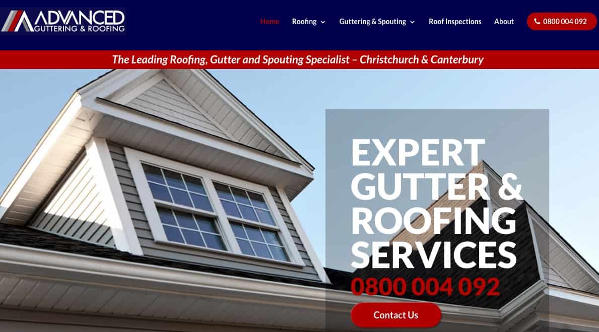 Advanced Guttering & Roofing's Homepage