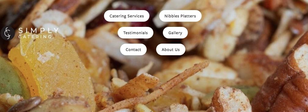 Simply Catering's Homepage