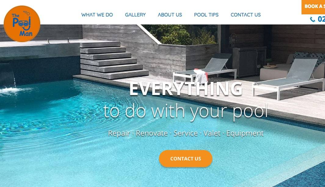 The Pool Man's Homepage