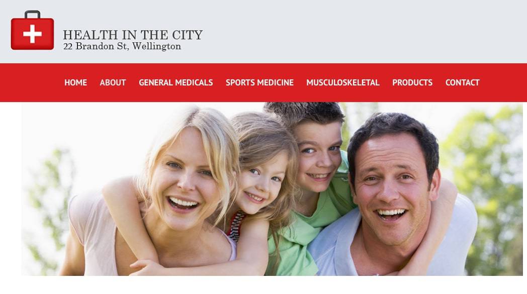 Health in the City's Homepage