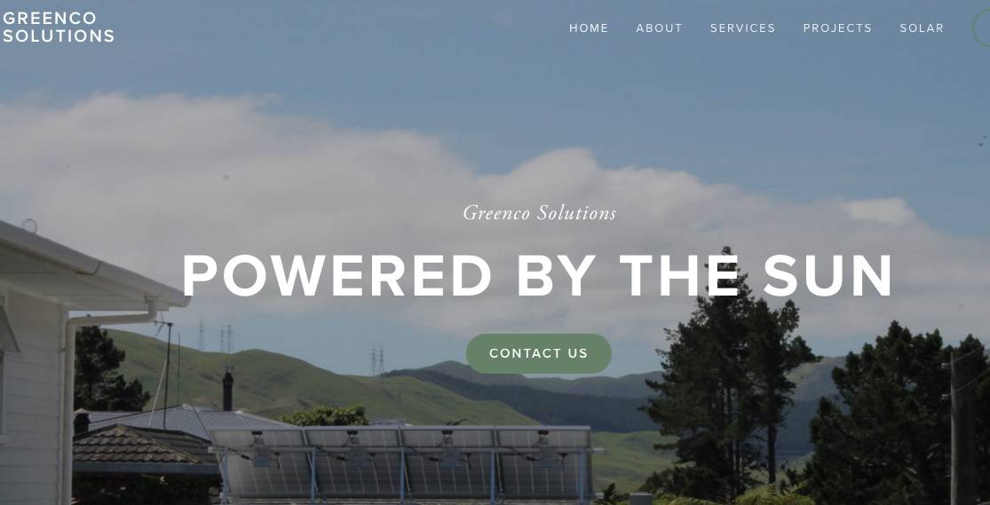 GreenCo Solutions' Homepage