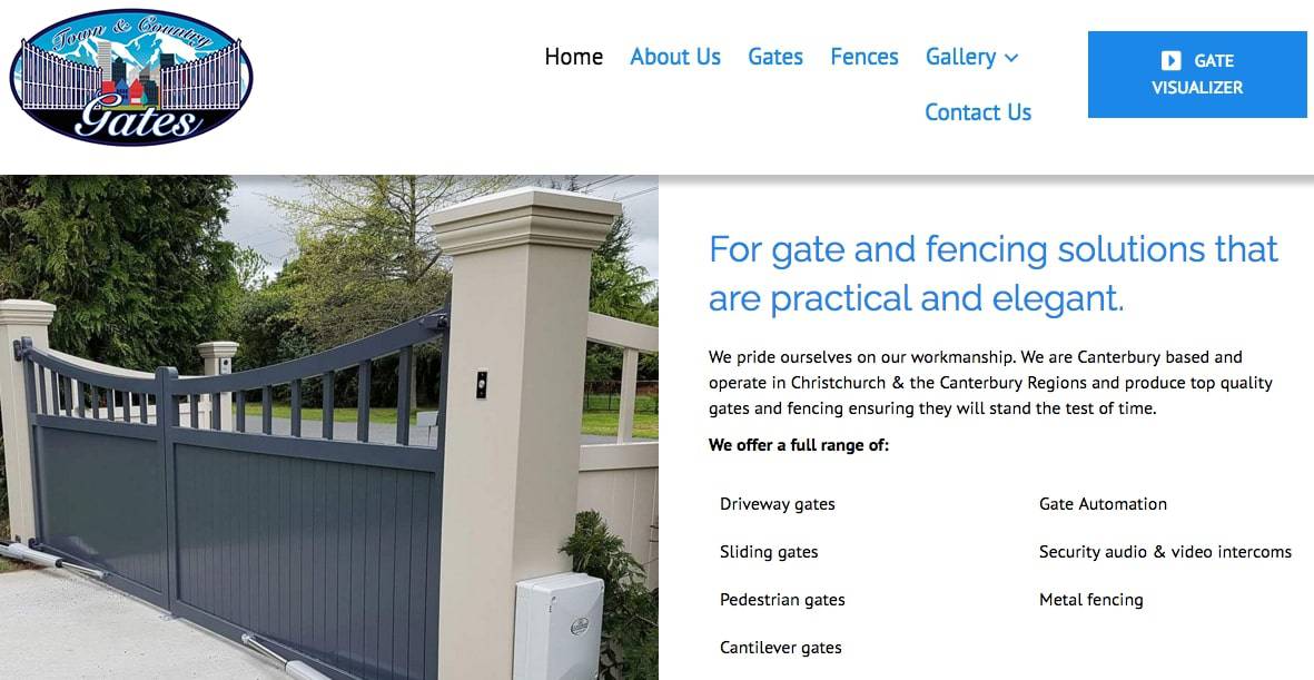 Town & Country Gates' Homepage