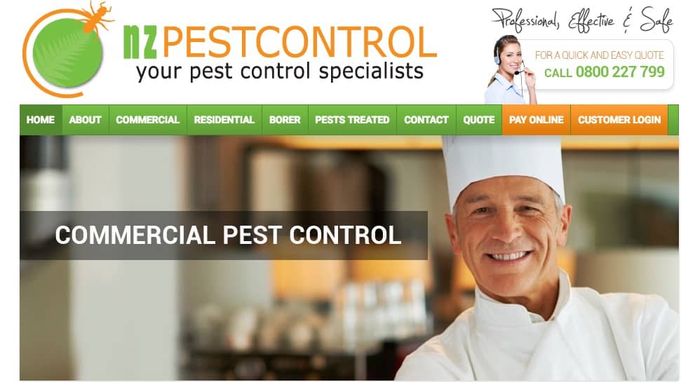 NZ Pest Control's Homepage