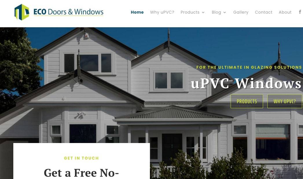 Eco Doors & Windows' Homepage