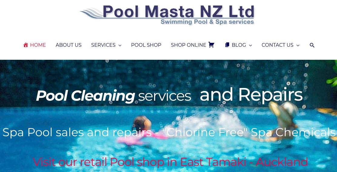Pool Masta NZ Ltd's Homepage