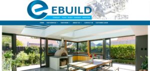 E Build's homepage