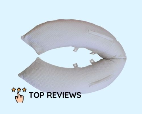 Nova Convertible Pregnancy Pillow & Baby Nest (Grey)_Pregnancy Pillows_topreviews