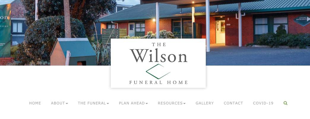 The Wilson Funeral Home's Homepage