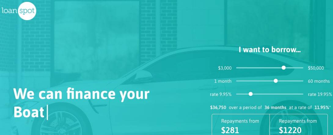 Loan Spot's Homepage