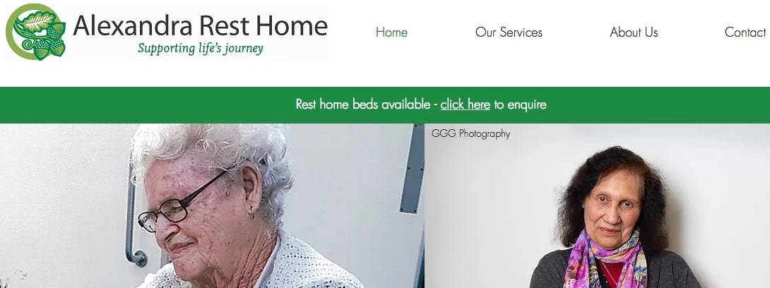 Alexandra Rest Home's Homepage
